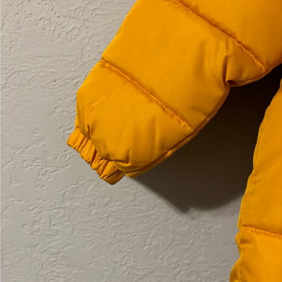 Ixtreme yellow black and white fleece lined toddler puffer jacket - Picture 5 of 13